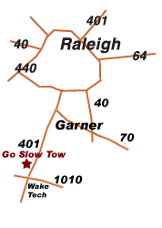 Go Slow Tow Map